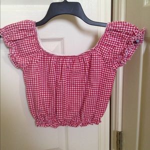 Brandy Melville gingham top